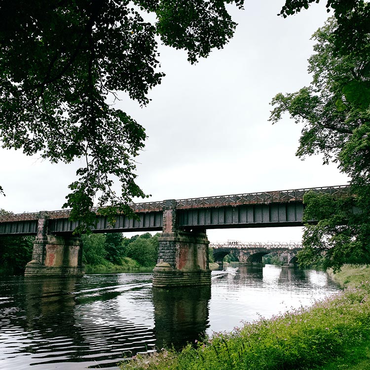 Rail bridges in Preston