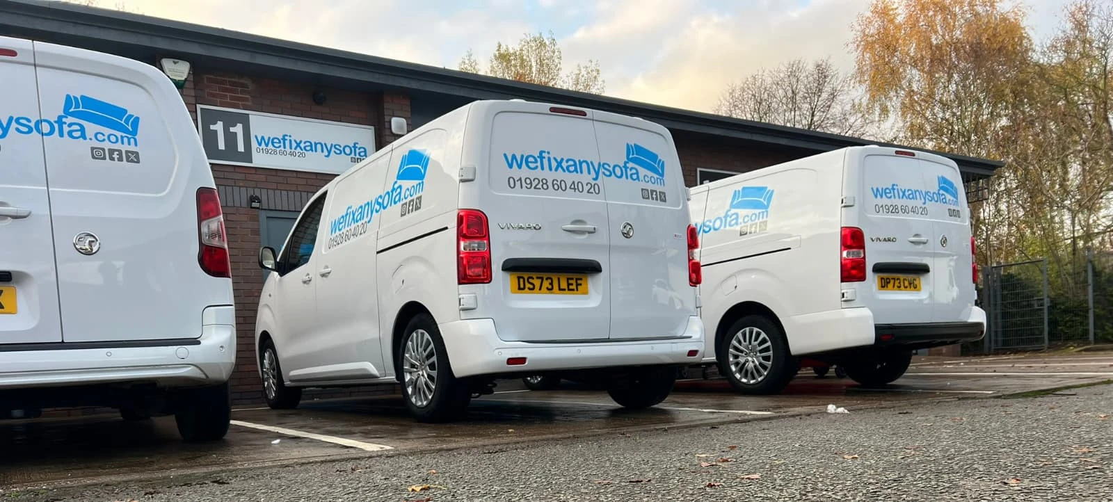 We Fix Any Sofa van